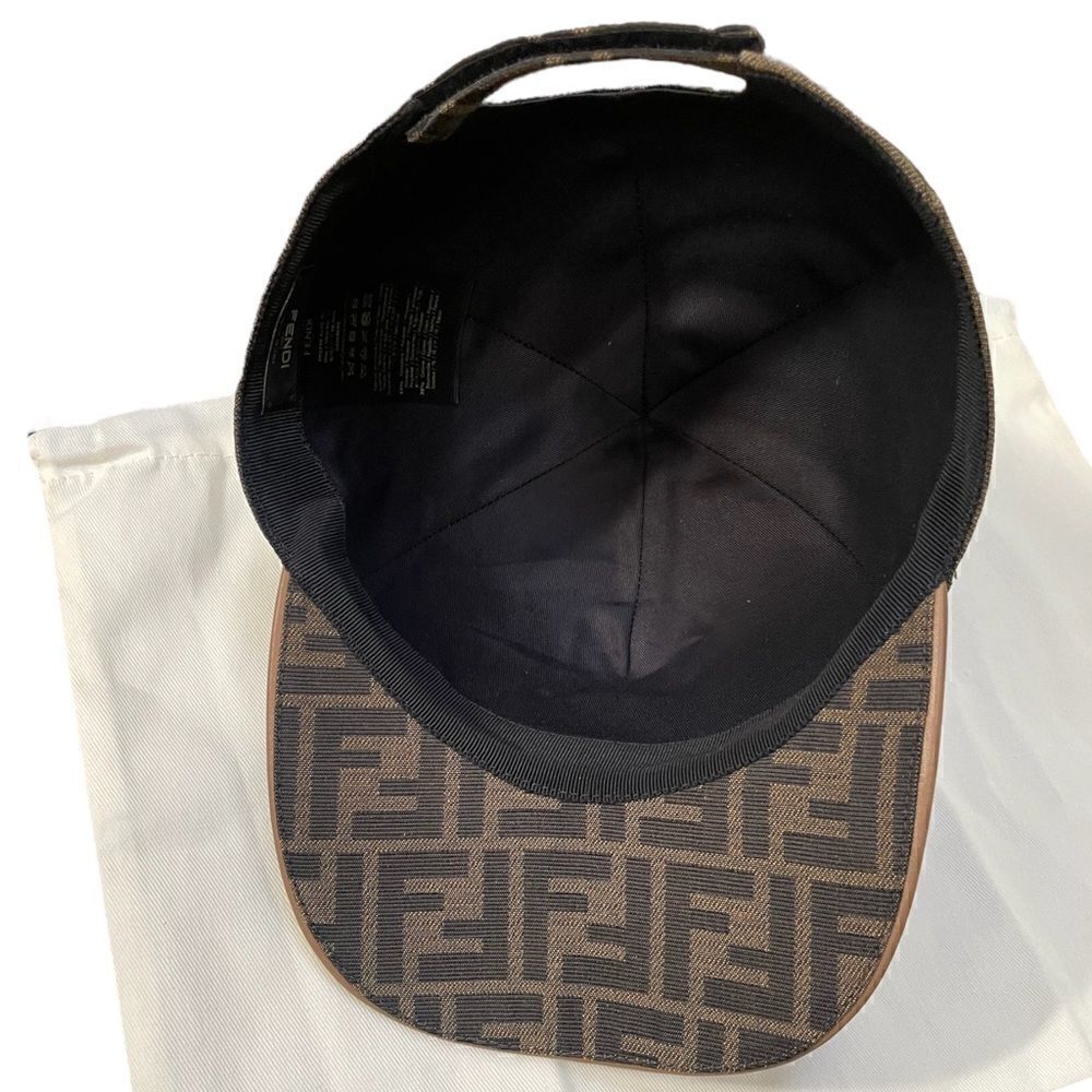 FENDI FF Motif Baseball Cap (O/S) - Picture 6 of 13